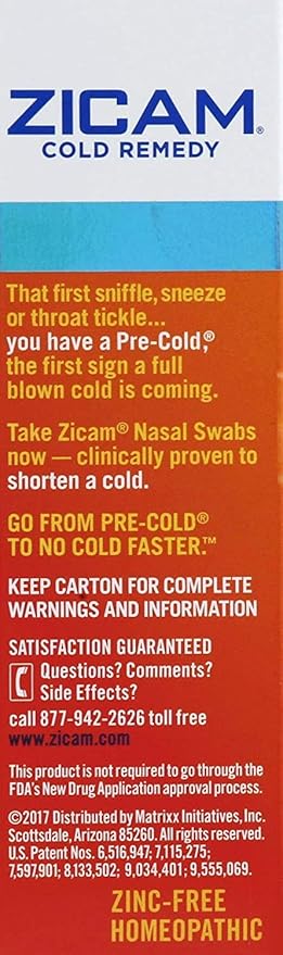 Zicam Cold Remedy Cherry Zinc Rapidmelts 25 Count 20 Count