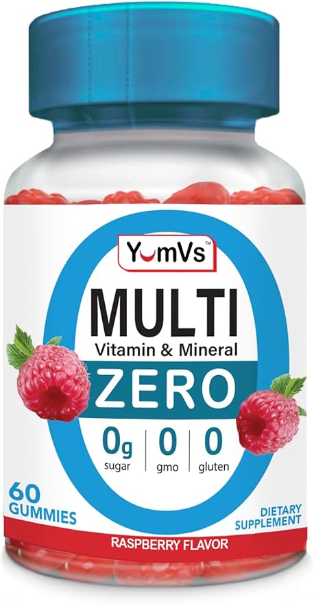 YUM-V'S Multivitamin Zero Gummies by YumVs 60 Count