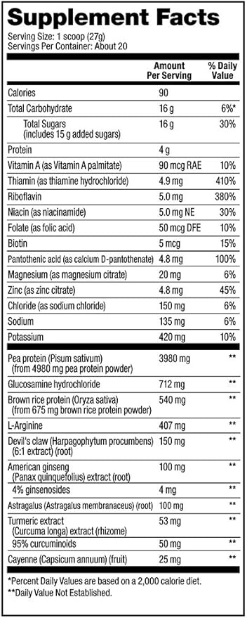 Vega Sport Recovery, Tropical 1.2 lbs