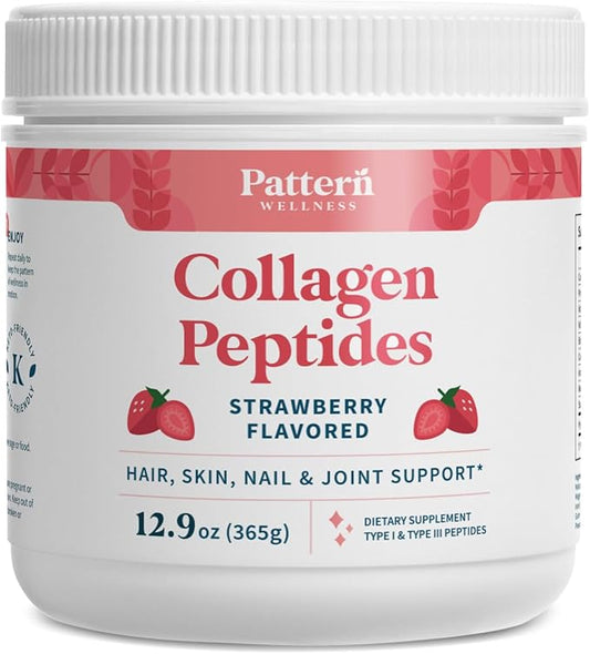 Pattern Wellness Collagen Peptides Powder (Type (13 Oz)