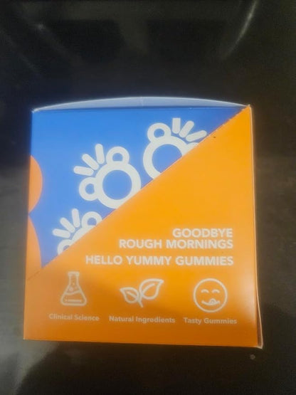 Before You Drink Gummies - Liver Support Supplement - Detox & Relief - L-Cysteine, Milk Thistle, Ginseng - Gift Bags, Kits, Party Favors - Essentials for Weddings, Cruises, Travel - 10 Packs