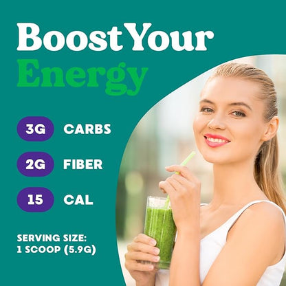 Simply Nature's Promise Blossom Nutrition - Daily Greens & Superfood Powder + Collagen + Probiotics for Women's Digestive Health & Bloating Relief. Help Your Health Bloom - 2 Month Supply