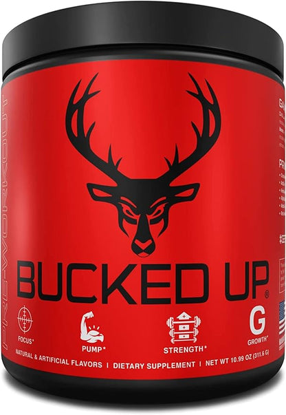 Bucked Up Pre Workout 6 Grams 2 Grams