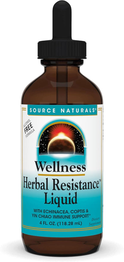 Source Naturals Wellness Herbal Resistance Liquid 4 Fluid