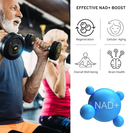 NAD Supplement 1000mg - Pure NAD Supplement for Anti-Aging