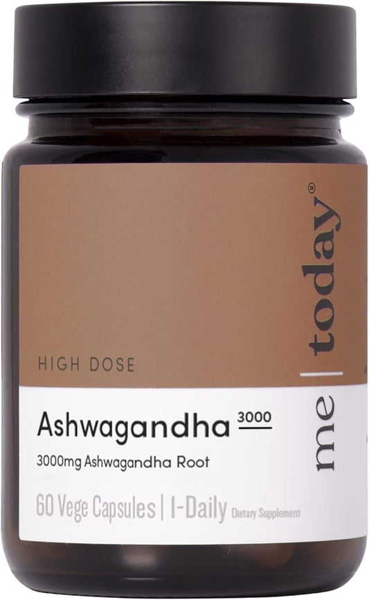– Ashwagandha 3000, High Strength, Stress 60 Capsules