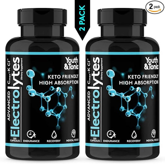 Complete Electrolyte Supplement w High Bioavailability 200 caps