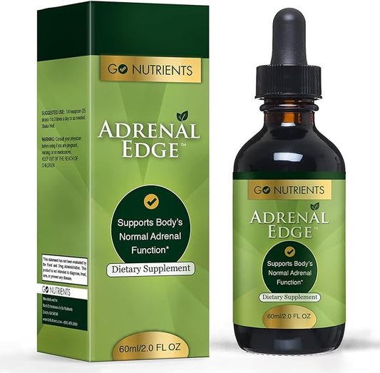 Go Nutrients Adrenal Edge Stress Relief 2.0 oz. 48 Servings