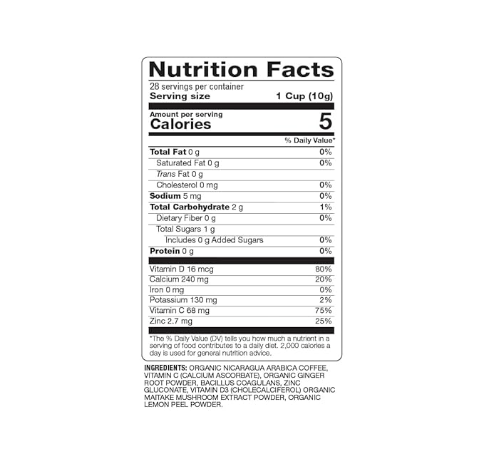 DAILY DEFENSE BAGGED COFFEE with Superfoods