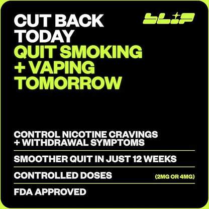 Blip NRT Nicotine Gum 4mg Fruit (20 Count)