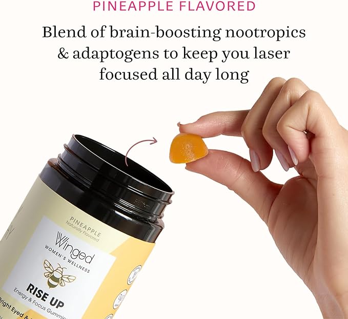 Winged Rise Up Gummies B12 for (30 Servings)