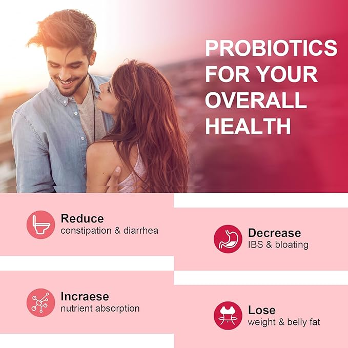 Women's Probiotics120 Billion CFUs 18 Strains 3 Prebiotics