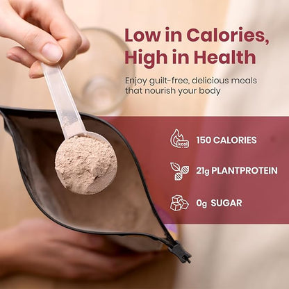 UpNourish Strawberry Banana Vegan Protein Powder 54 Superfoods Powder,1.5 Billion CFU Probiotics 21g Plant Based Protein,No Sugar No Dairy No GMO Dairy Free,Meal Replacement Shake Keto-Friendly Low-Carb Diet,15 Servings