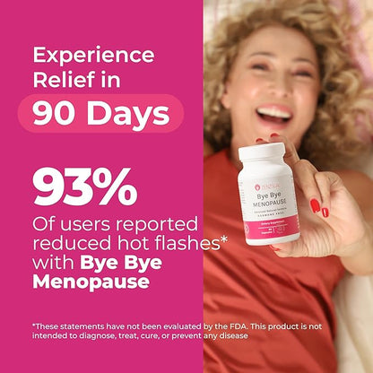 ZENZSUAL Bye Bye Menopause, 60 Capsules 100% Vegan,
