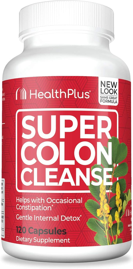 Health Plus Super Colon Cleanse 10 120 Capsules