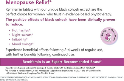 Menopause Symptoms Relief 120 Tablets