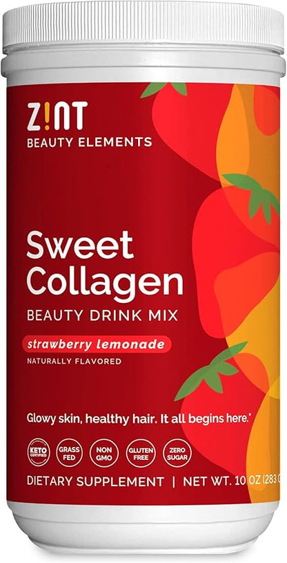 Zint Sweet Collagen Powder Beauty Drink 10 oz