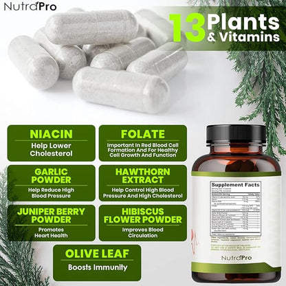 Heart Health Blood Pressure Support Supplement