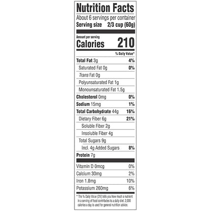 Alpen Original Muesli, Swiss Style Muesli Cereal, Whole Grain, Non-GMO Project Verified, Heart Healthy, Kosher, Vegan, 14 Oz Box (Pack of 6)