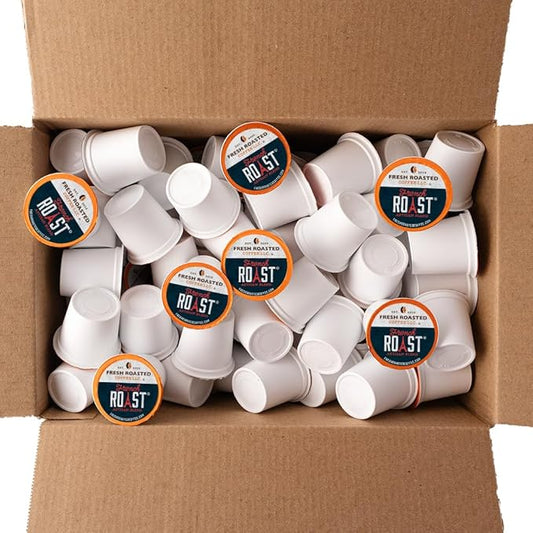Fresh Roasted Coffee, French Roast, Dark, 96 Pods for K Cup Brewers