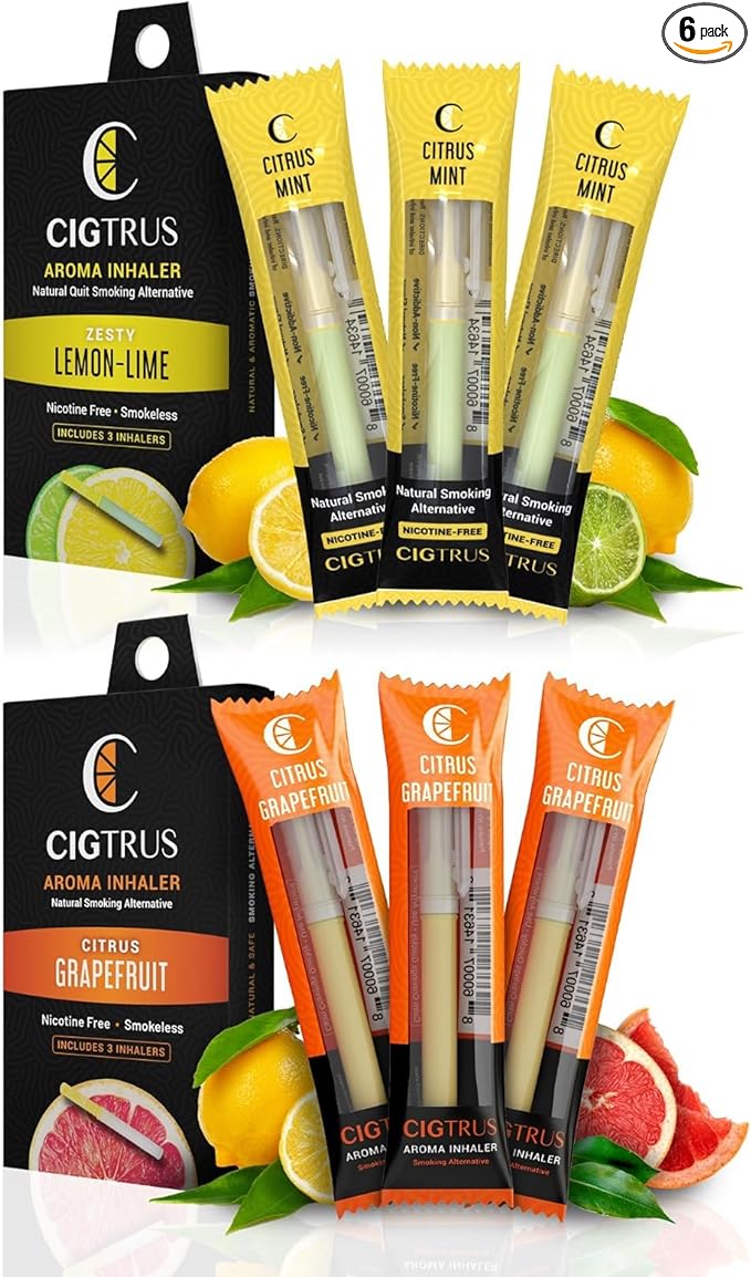 Natural Nicotine-Free & Tobacco-Free Smoking Alternative (6-Piece)