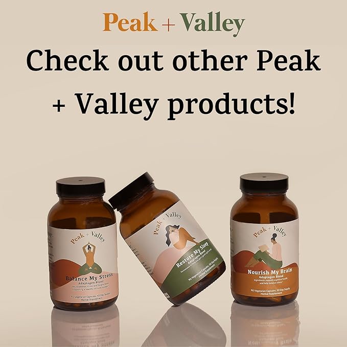 Peak + Valley Stress Relief Supplement 90 Ct