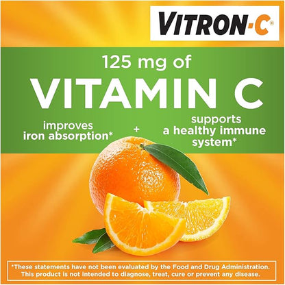 Vitron-C High Potency Iron Supplement, 60ct 400 Magnesium 60ct