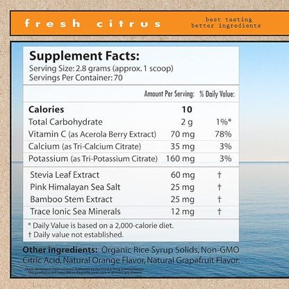 Superieur Electrolytes – Plant Based Electrolyte (70 Servings)