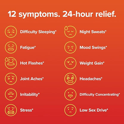 Amberen: Safe Multi-Symptom Menopause Relief. Clinically 12 Menopause 3 Month