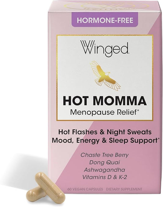 Winged Wellness Hot Momma K-2 | 60ct