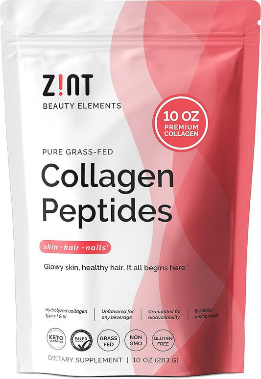 Zint Collagen Peptides Protein Powder 10 oz