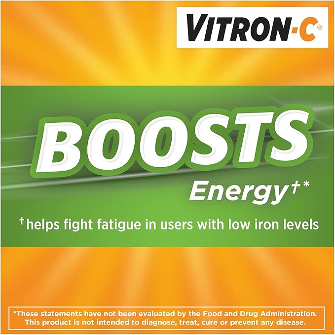 Vitron-C High Potency Iron Supplement, 60ct 400 Magnesium 60ct