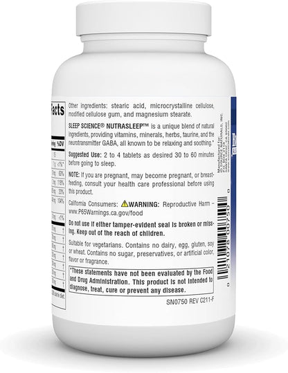 Source Naturals NutraSleep, Multi-Nutrient & Herb 100 Tablets