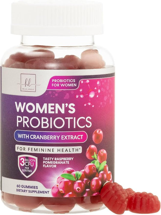Women's Probiotic - Probiotics for Women 3 Billion 60 Gummies