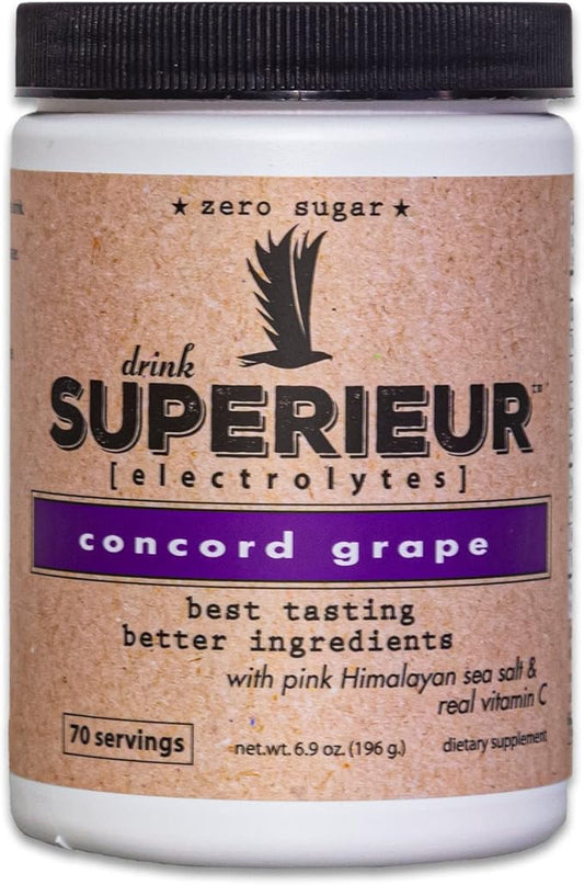 Superieur Electrolytes – Plant Based Electrolyte (70 Servings)