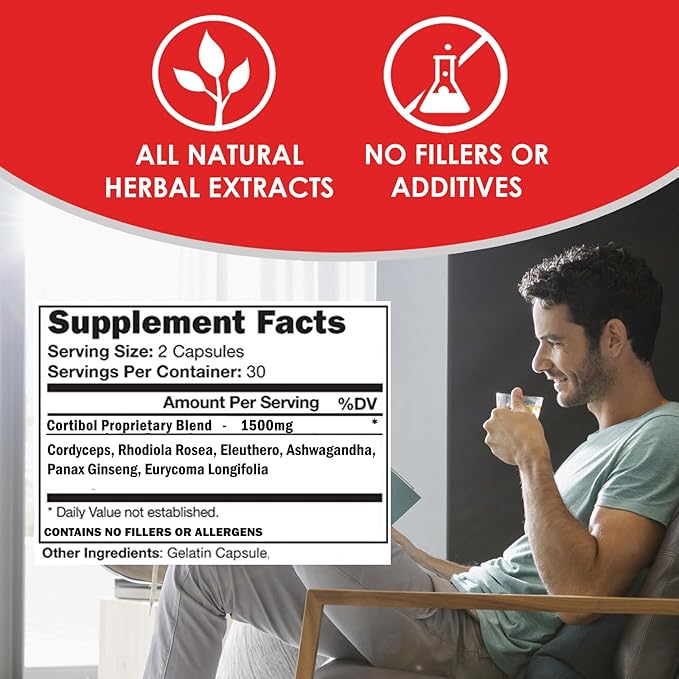 VH Nutrition CORTIBOL 60 Capsules