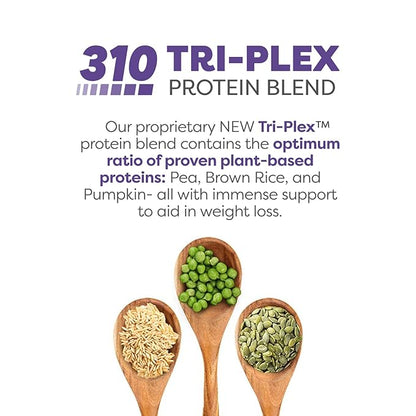 310 Nutrition Meal Replacement Shake - Fiber-Rich Superfood Blend - Low Carb, Keto & Paleo Friendly, Gluten-Free, 26 Essential Vitamins & Minerals, Natural Sweeteners - Mocha, 14 Servings