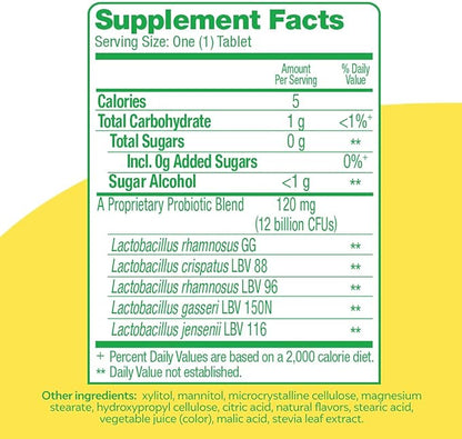 Culturelle Women’s Wellness, Daily Chewable Probiotics for Women - Supports Digestive, Vaginal and Immune Health, Occasional Diarrhea, Gas & Bloating - Non-GMO - 30 Count