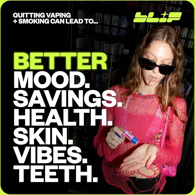 Blip NRT Nicotine Gum 4mg Fruit (20 Count)