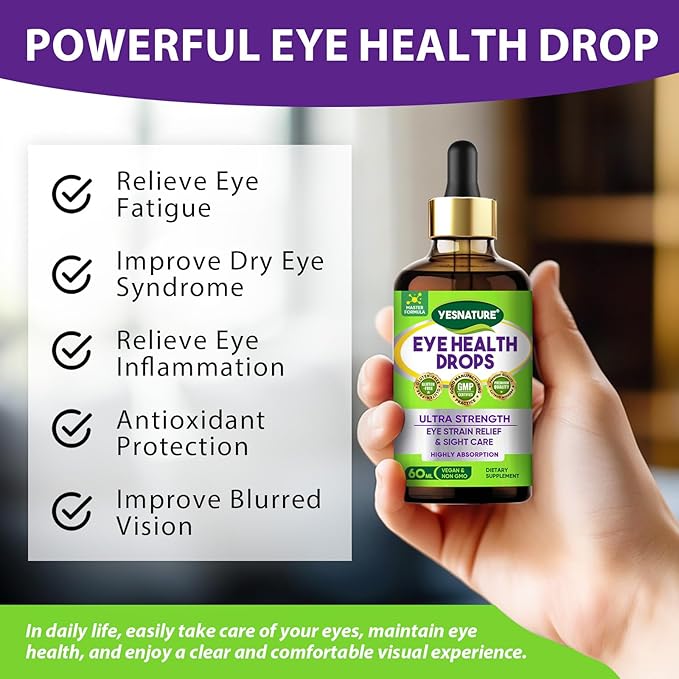 Eyebright Herb Eye Health Drops