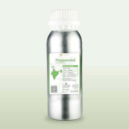 Peppermint Essential Oil (15ml) - Direct from Our Farm Partner in India - Essential Oils for Diffusers Aromatherapy Oil | Pure Therapeutic Grade