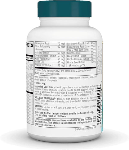 Source Naturals Wellness Formula Bio-Aligned Vitamins 60 Capsules