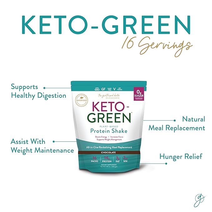 VIDAPURA Keto Green Protein Shake 16 Pack