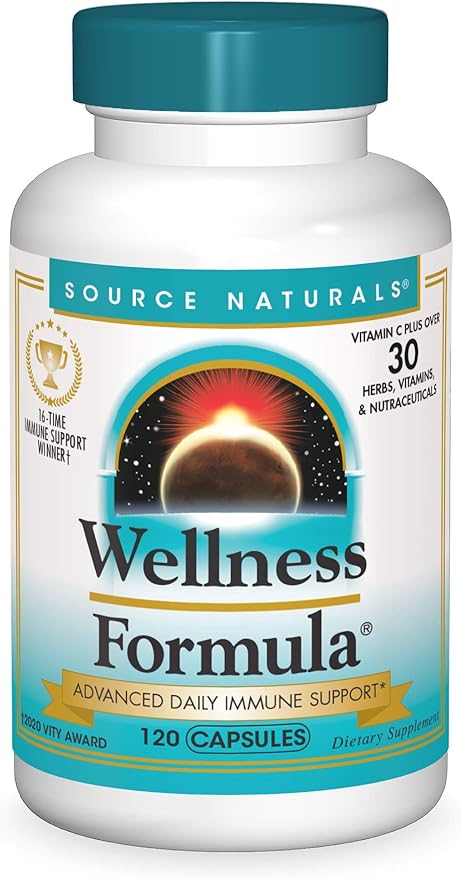 Source Naturals Wellness Formula, Advanced Immune 120 Capsules