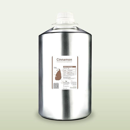 Cinnamon Oil - Direct from Farm in Sri Lanka - Bulk Essential Oils - for Diffuser-Aromatherapy Scented Oils (25LBS)