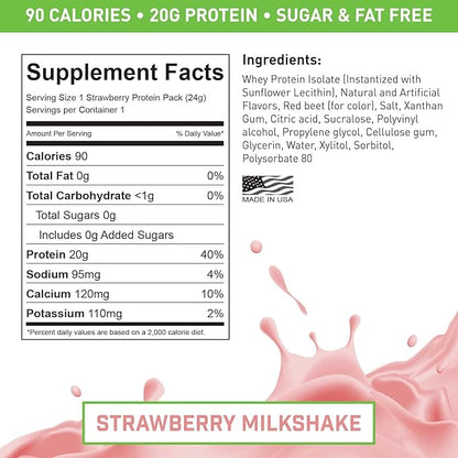 VADE Nutrition Dissolvable Protein Packs 30 Servings