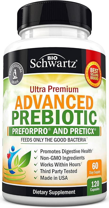 Prebiotics for Advanced Gut Health -120 Capsules