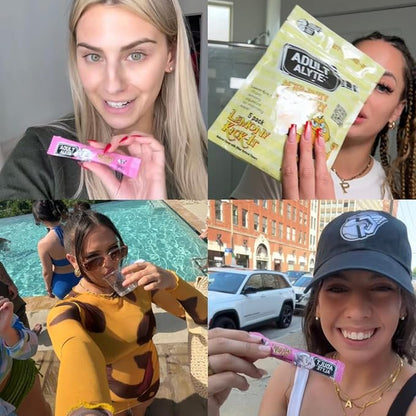 After Alcohol Aid Wellness Vitamins I Restore Better Mornings I Dihydromyricetin DHM & B Vitamins Complex I Antioxidants Supplement and Liver Support I 5 Powder Stick Drink Packets I Unicorn Candy
