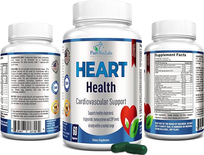 Heart Health Supplement 60 Capsules