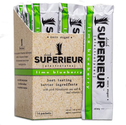 Superieur Electrolyte Powder Packets (14 Packets)